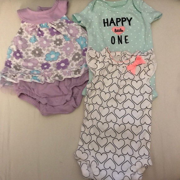 Carter's Other - Baby girl new born random bundle